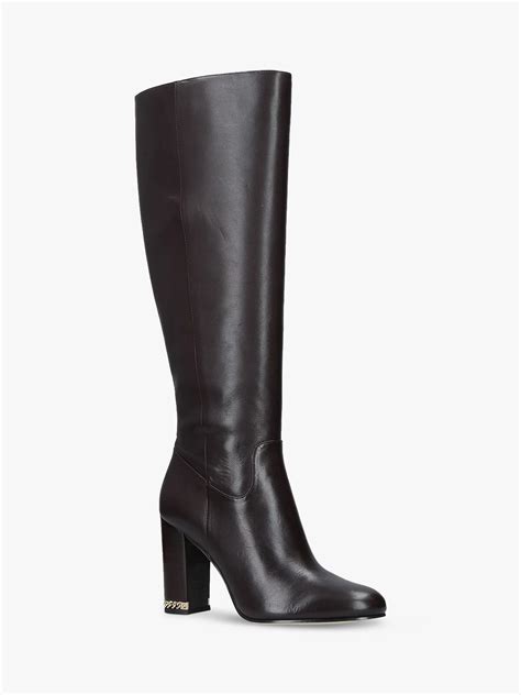 michael kors heeled boots.